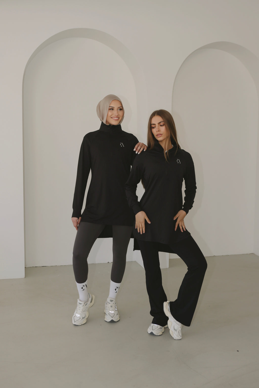 Essential Half-Zip Top