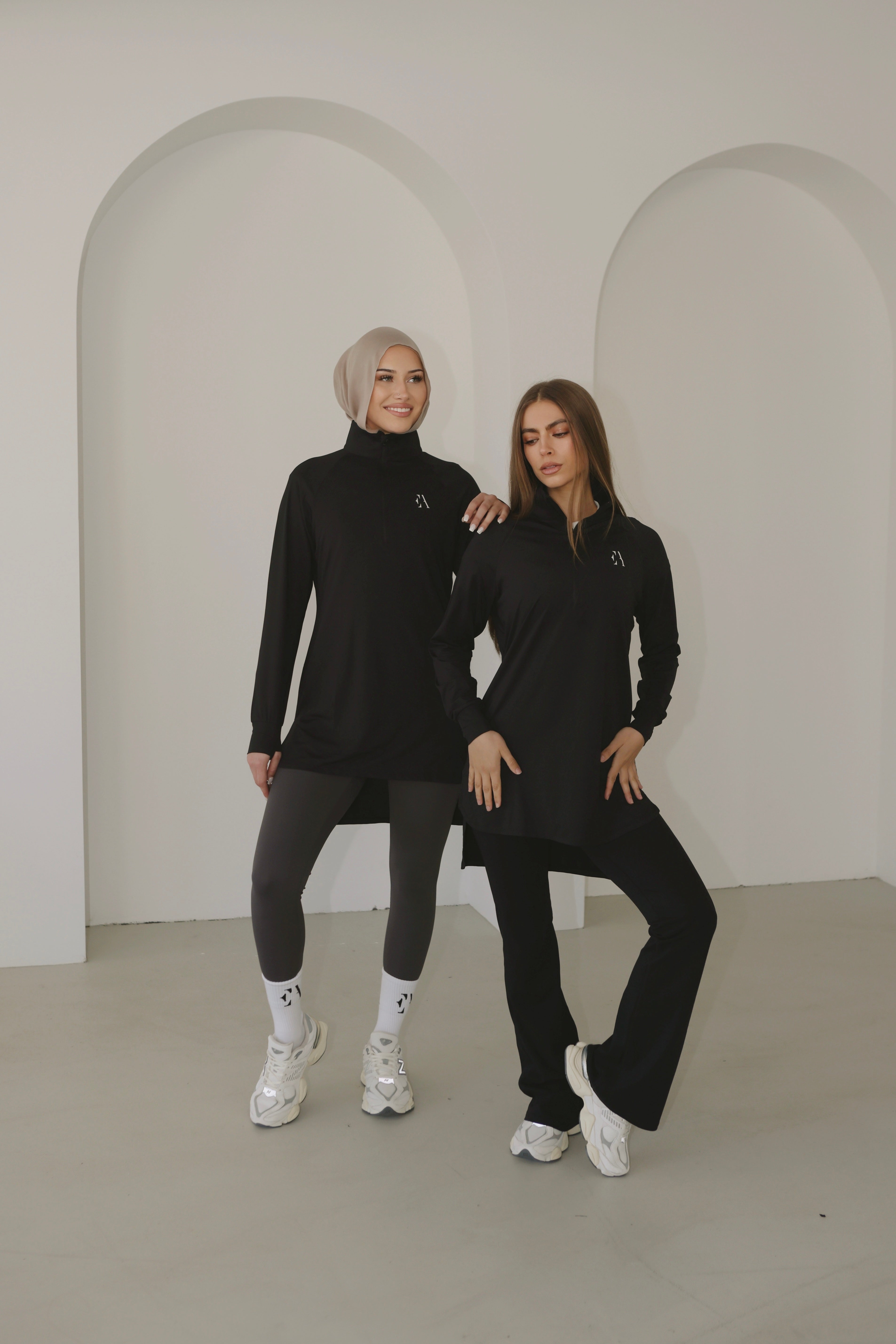 Essential Half-Zip Top