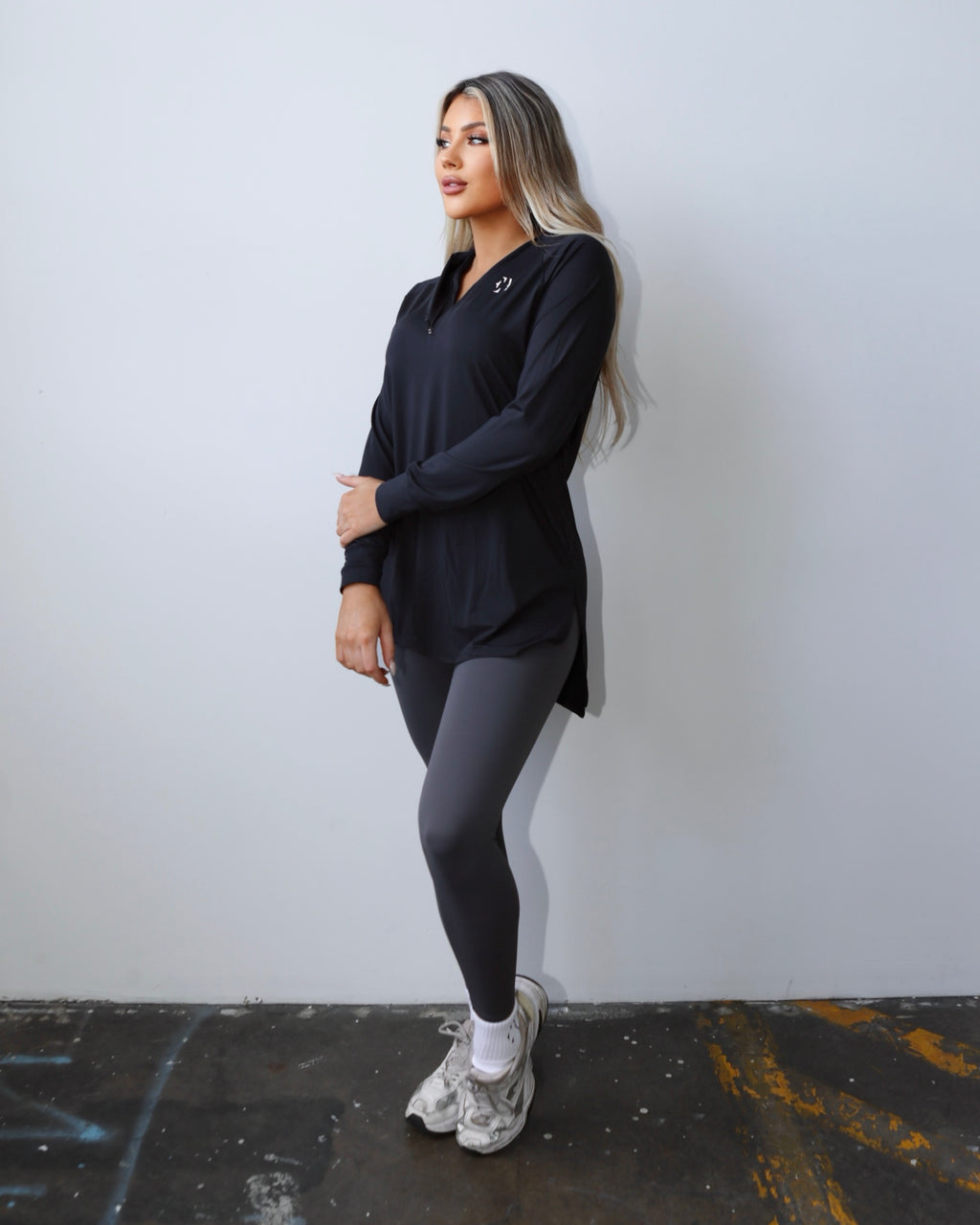 Essential Half-Zip Top