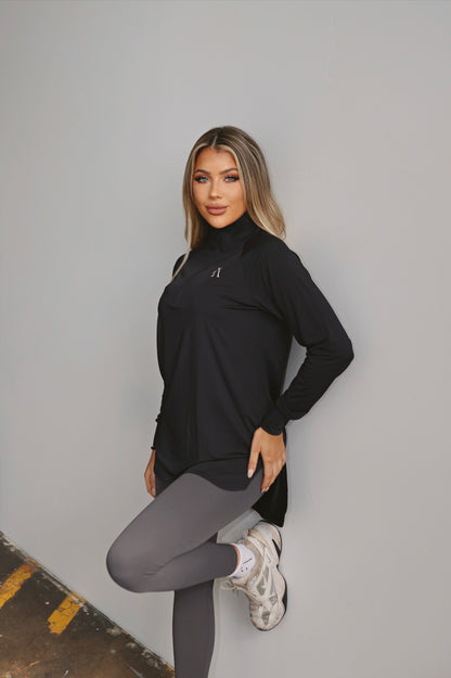 Essential Half-Zip Top
