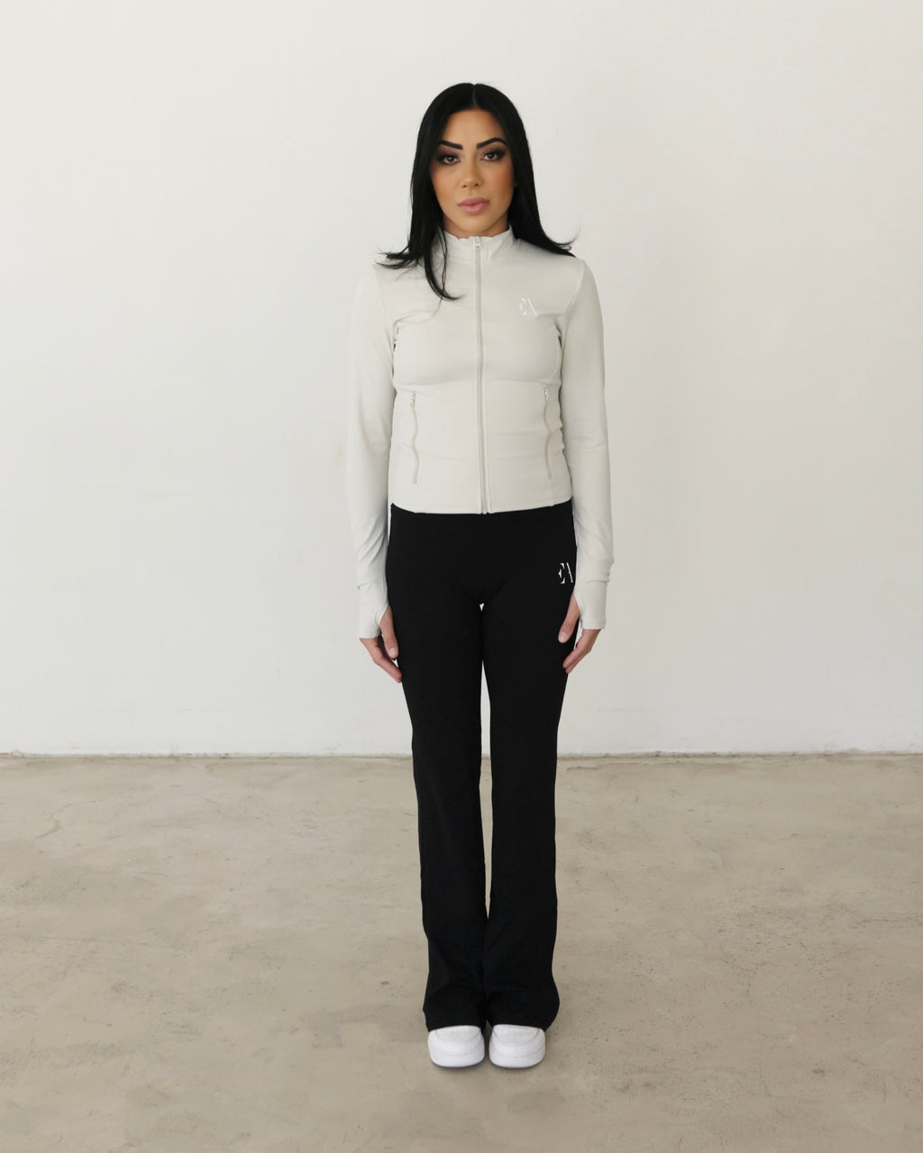 Active Zip Jacket Bone